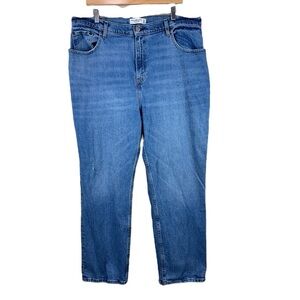 Abercrombie & Fitch Curve Love The 90's Straight Ultra High Rise Jeans Size 18 S